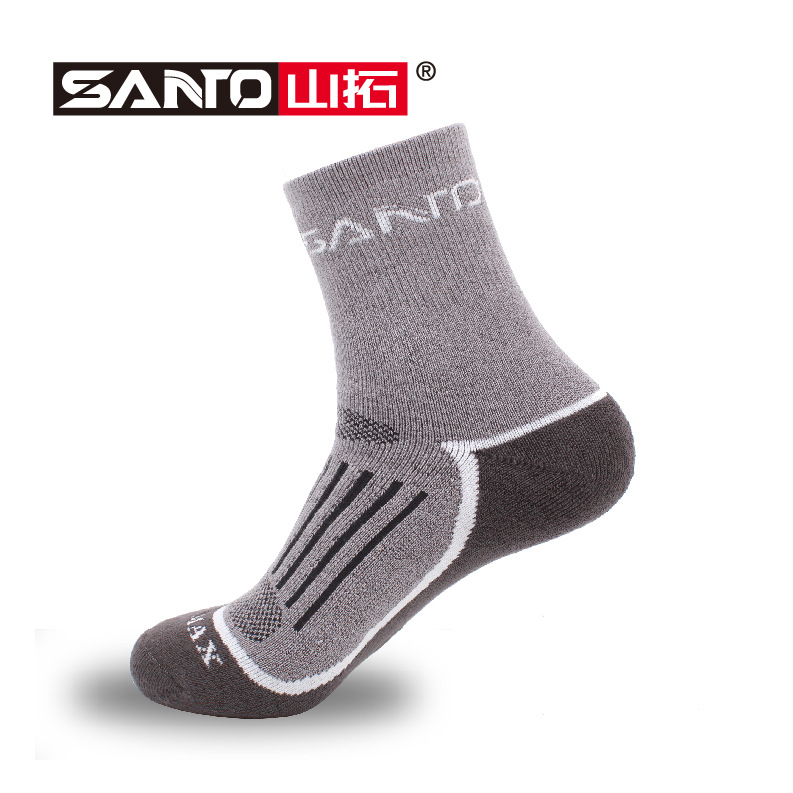 SANTO COOLMAX DuPont Professional Outdoor Socks Barreled Riding Mountaineering Trekking Socks